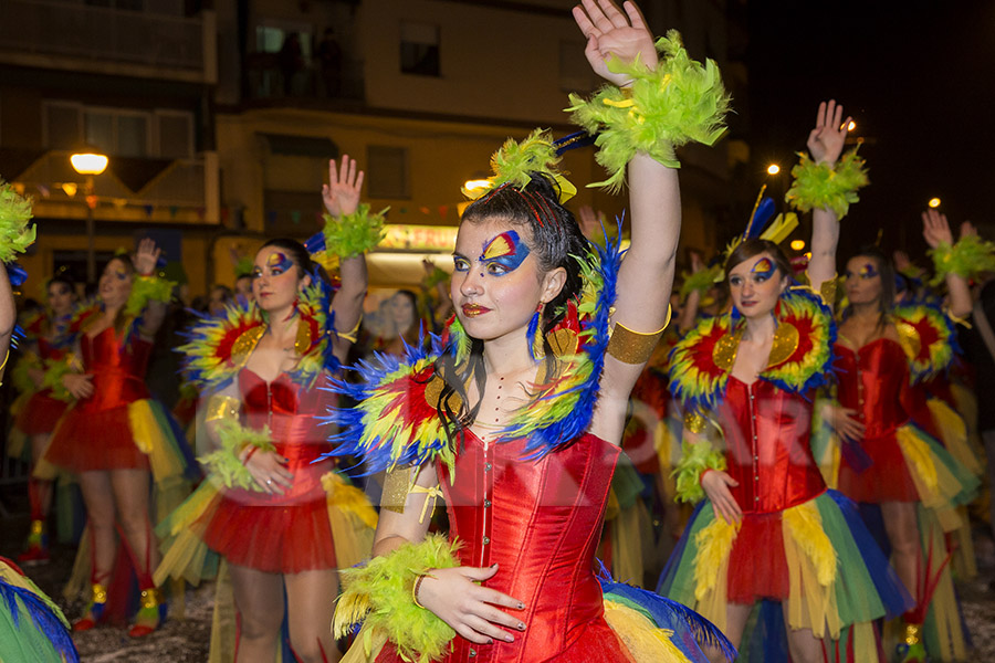 Rua del Carnaval de Les Roquetes del Garraf 2017